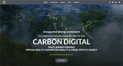 Desktop Screenshot of carbondigital.co.uk