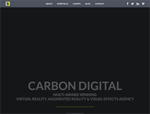 Tablet Screenshot of carbondigital.co.uk